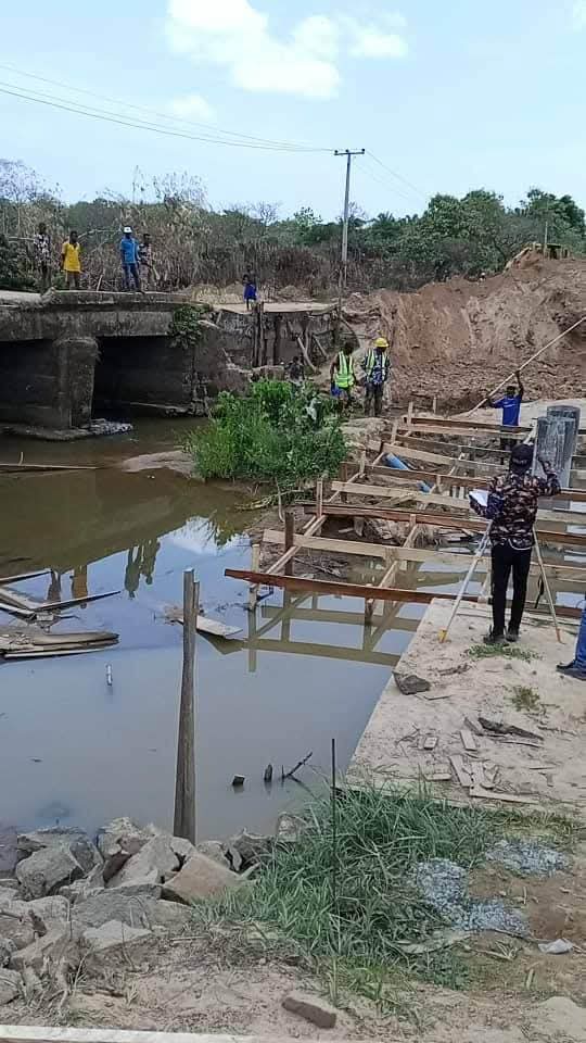 Agadagba Bridge Construction, photo 2